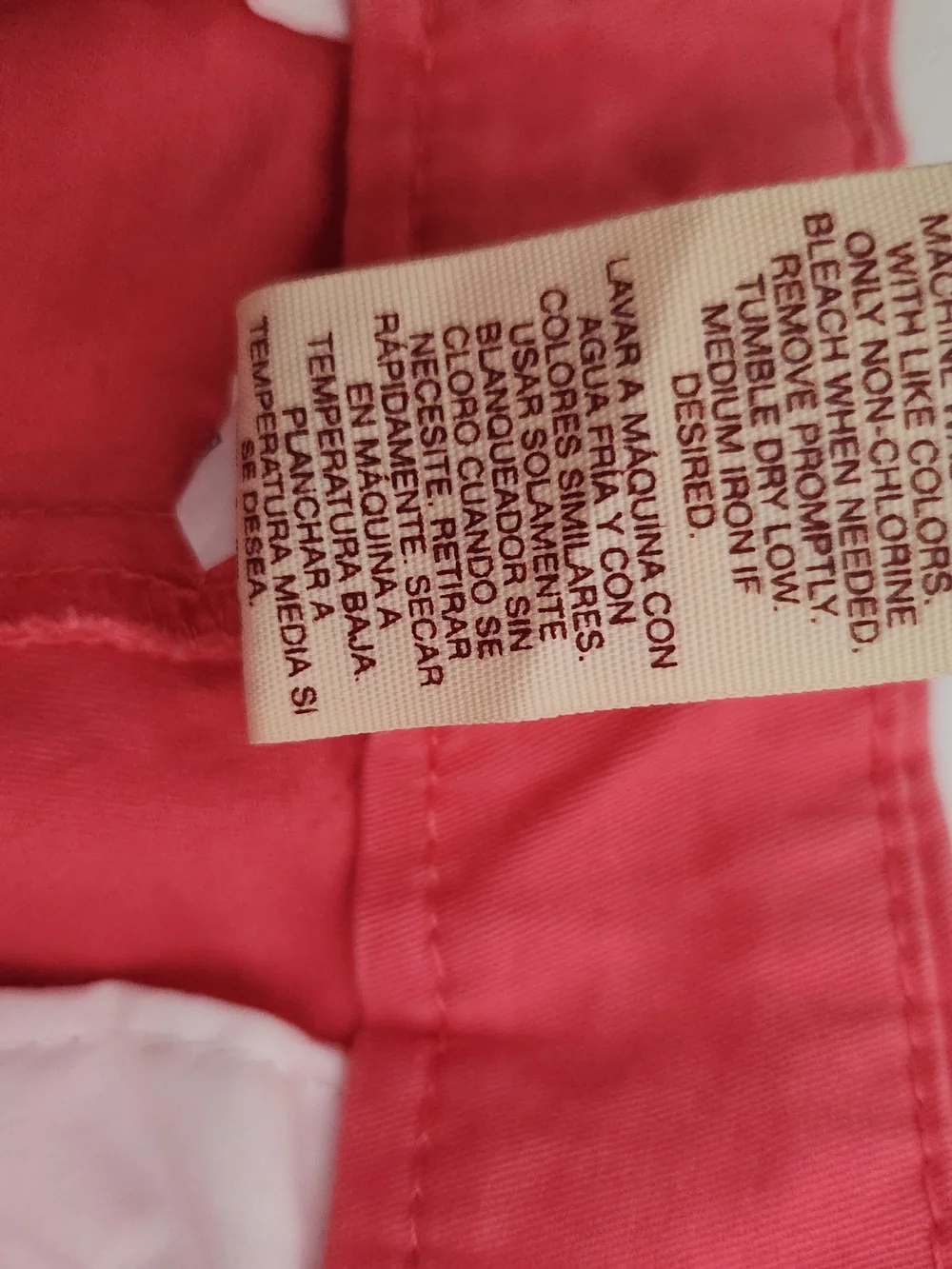 Women’s Coral Chino Shorts